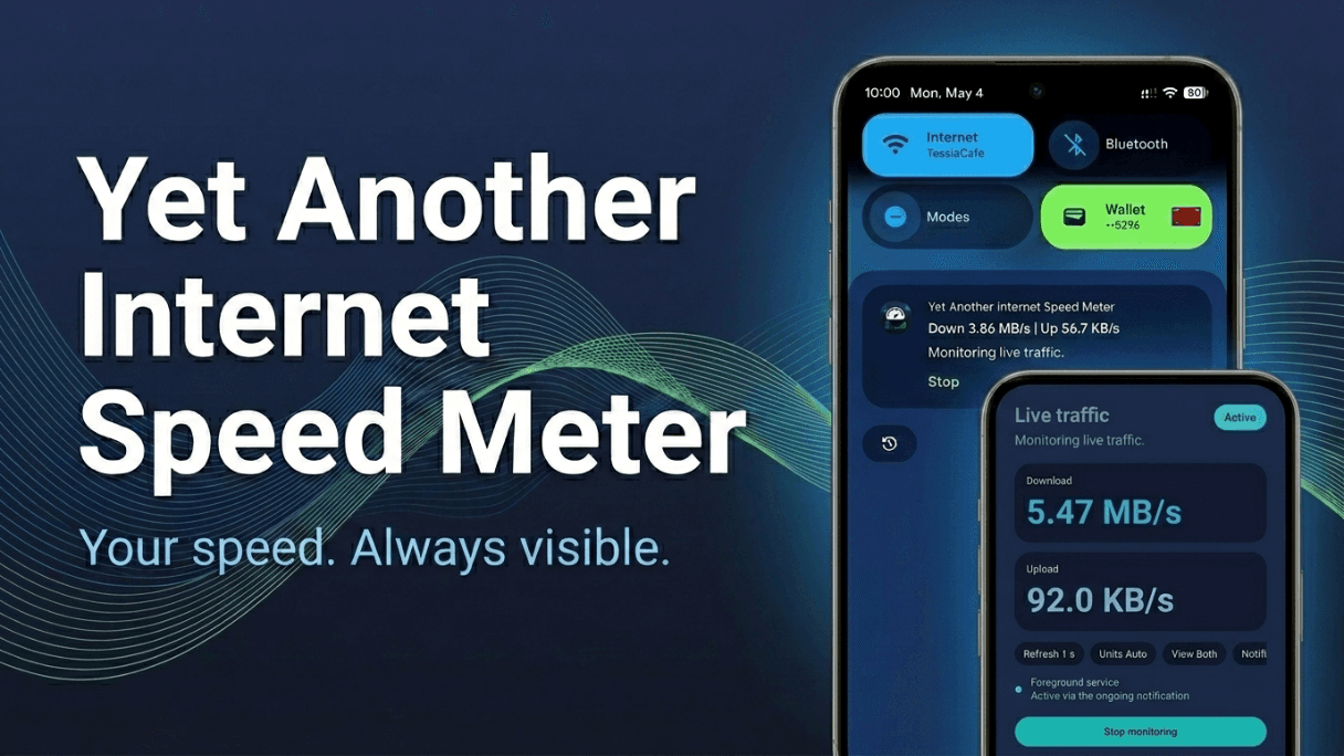 Yet Another Internet Speed Meter